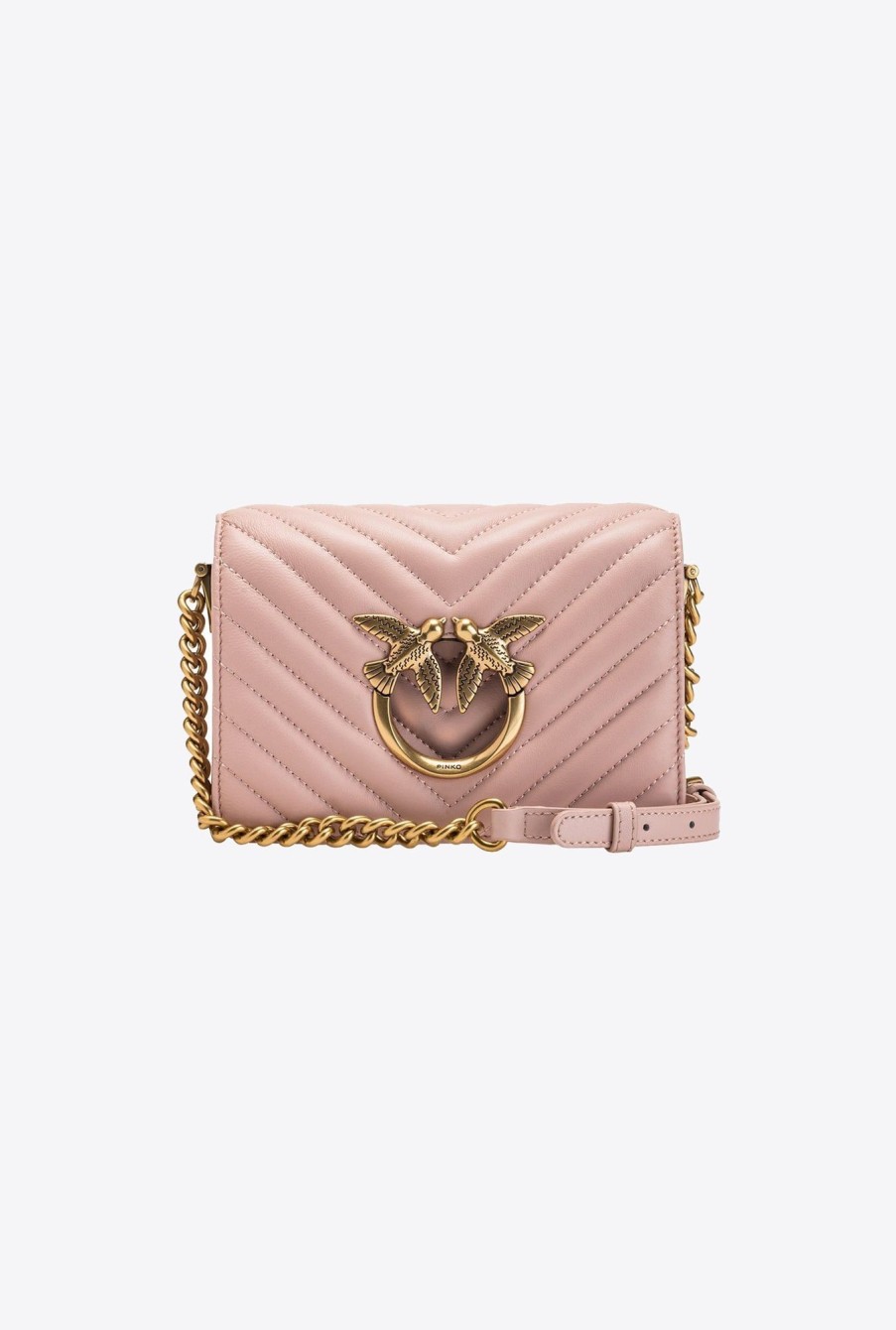 Bolsos Y Complementos | Pinko Bolso Mini Love Click Chevron Pinko