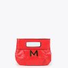 Bolsos Y Complementos | Nueva colección Bolso De Mano Frunces Rojo Lola Casademunt By Mayte