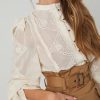 Camisas /Top/Body | Highly Preppy Falda Volantes Highly Preppy Beige