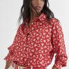 Camisas /Top/Body | Lola Casademunt by MAYTE Camisa Estampada Roja Lola Casademunt By Mayte