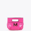 Bolsos Y Complementos | Lola Casademunt by MAYTE Bolso De Mano Frunces Fucsia Lola Casademunt By Mayte